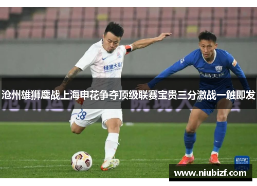 沧州雄狮鏖战上海申花争夺顶级联赛宝贵三分激战一触即发